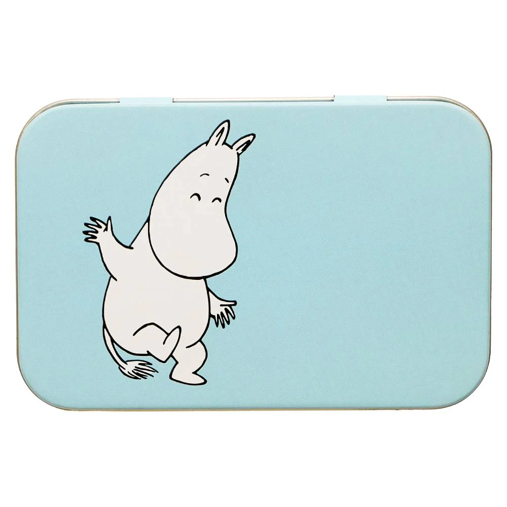 Moomintroll Retro Box 10x6,5cm Blue - Image 3