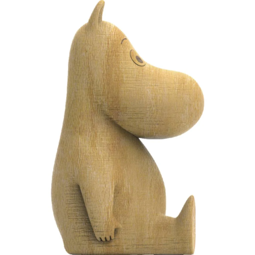 Moomintroll Wooden Figurine 10cm - Image 2