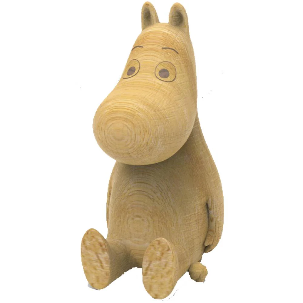 Moomintroll Wooden Figurine 10cm - Image 3