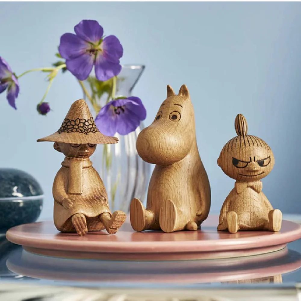 Moomintroll Wooden Figurine 10cm - Image 4