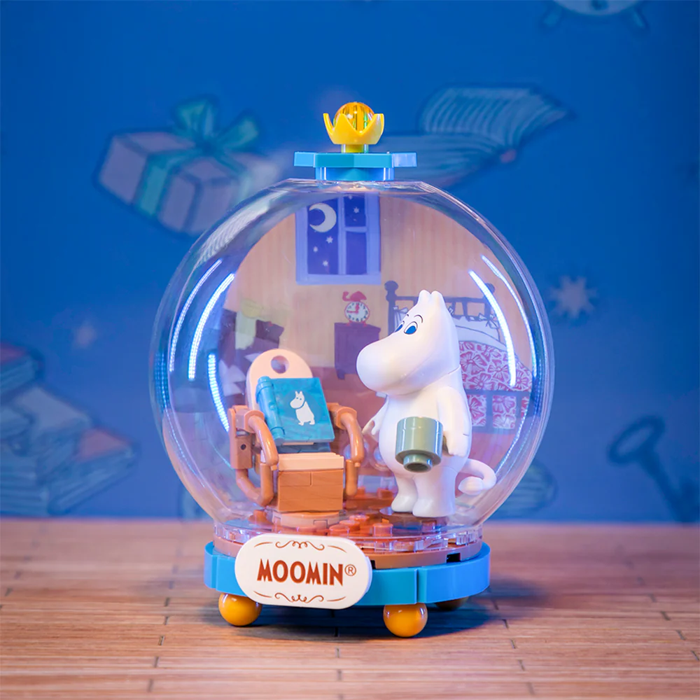 Moomintroll's Leisurely Time Building Block Model