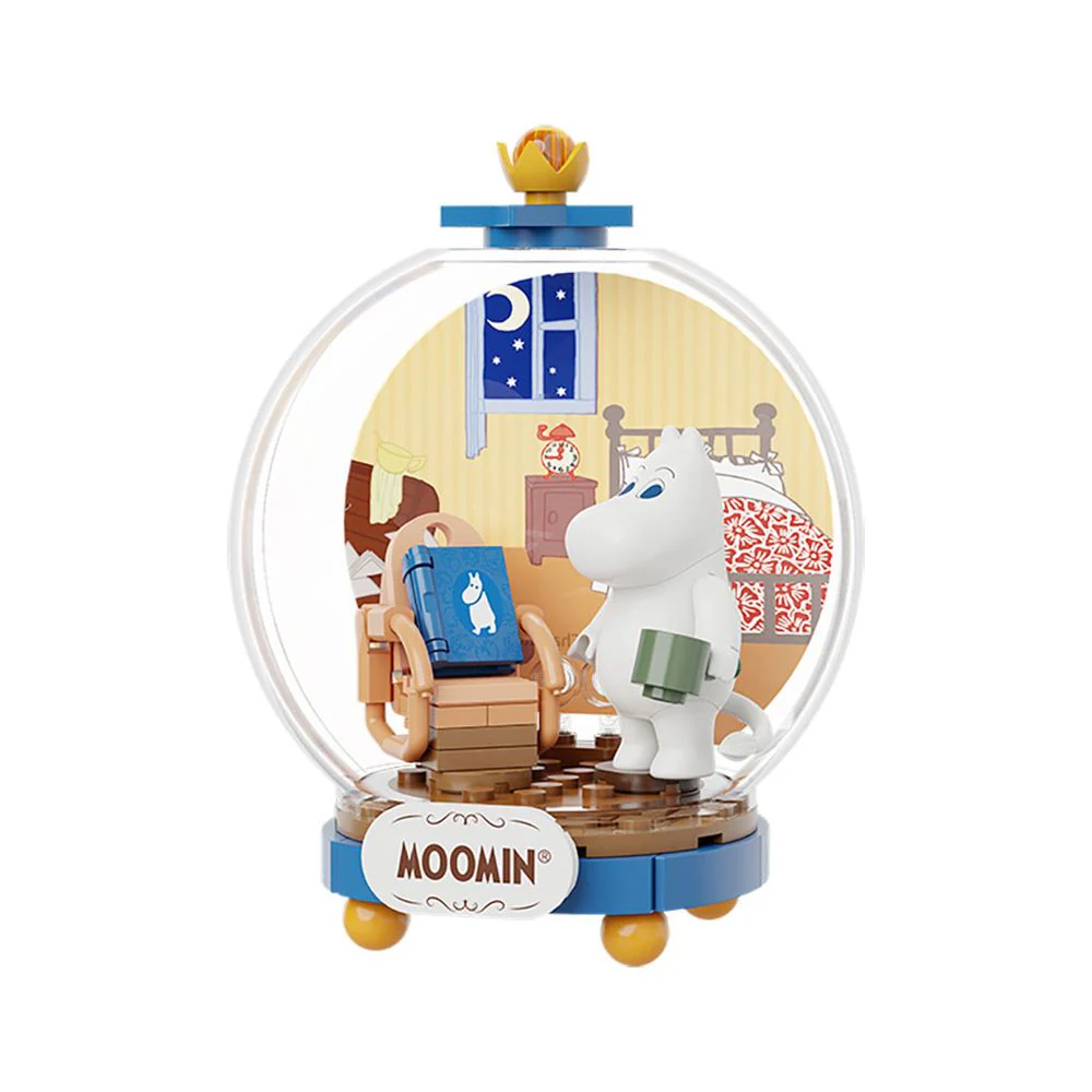 Moomintroll's Leisurely Time Building Block Model - Image 2
