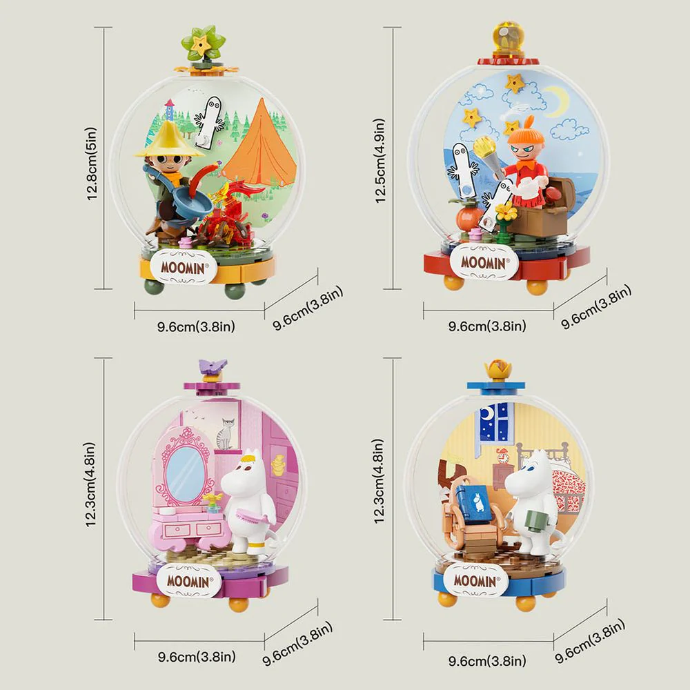 Moomintroll's Leisurely Time Building Block Model - Image 3