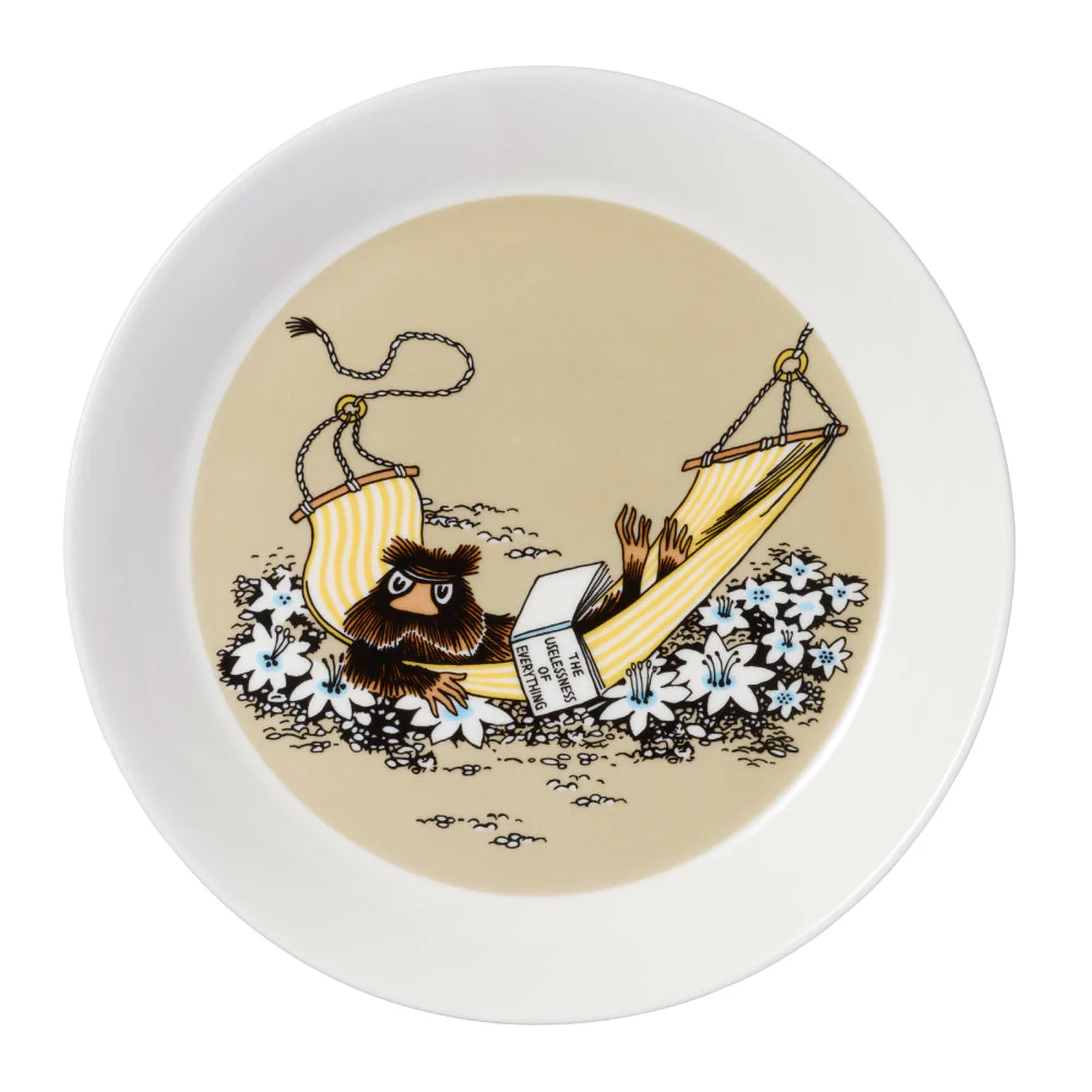 The Muskrat Plate 19cm Beige