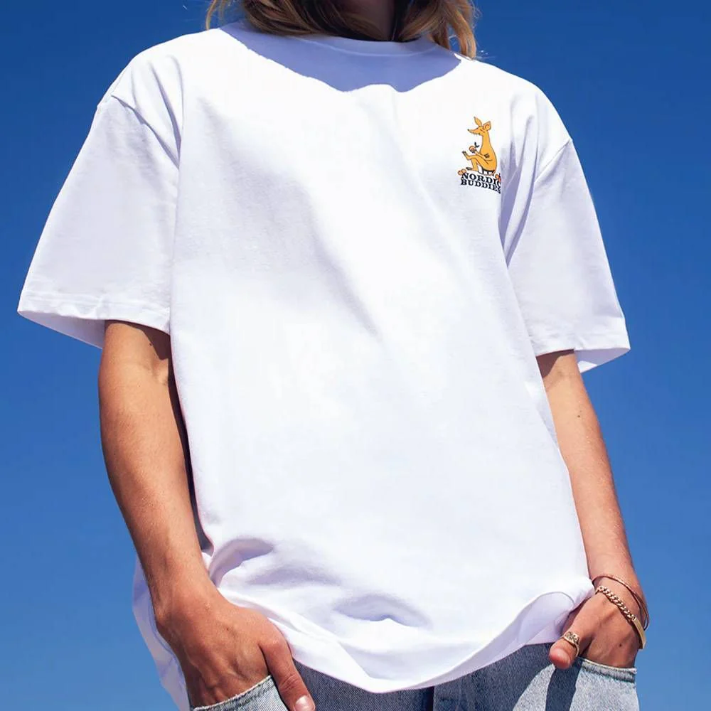 Sniff Orange Tree T-shirt White - Image 3
