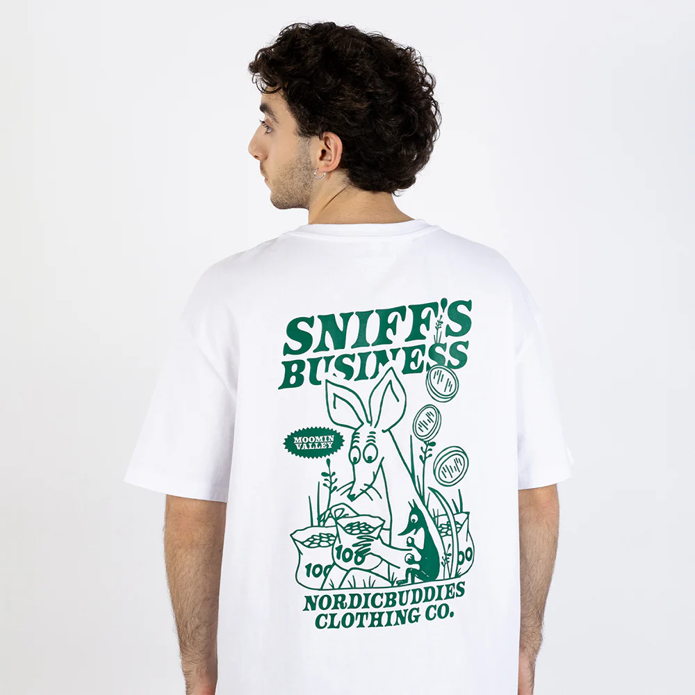 Sniff's Business T-shirt White