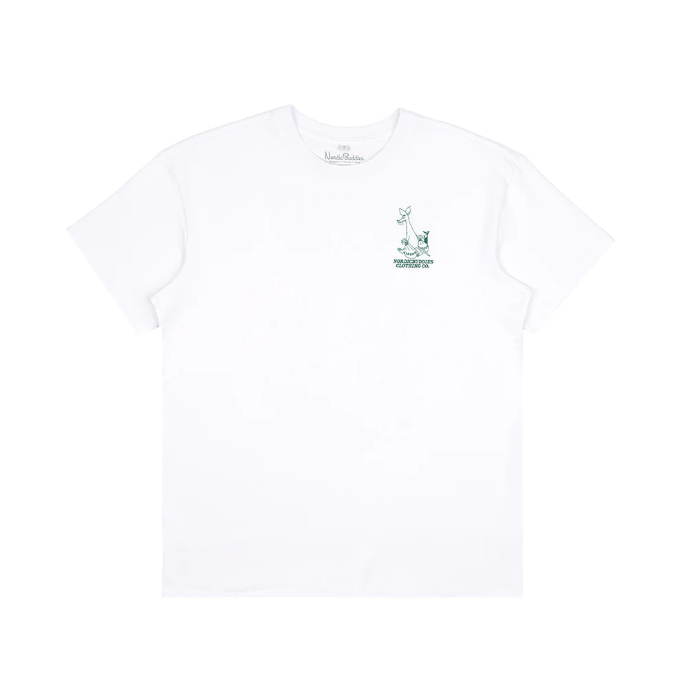 Sniff's Business T-shirt White - Image 3