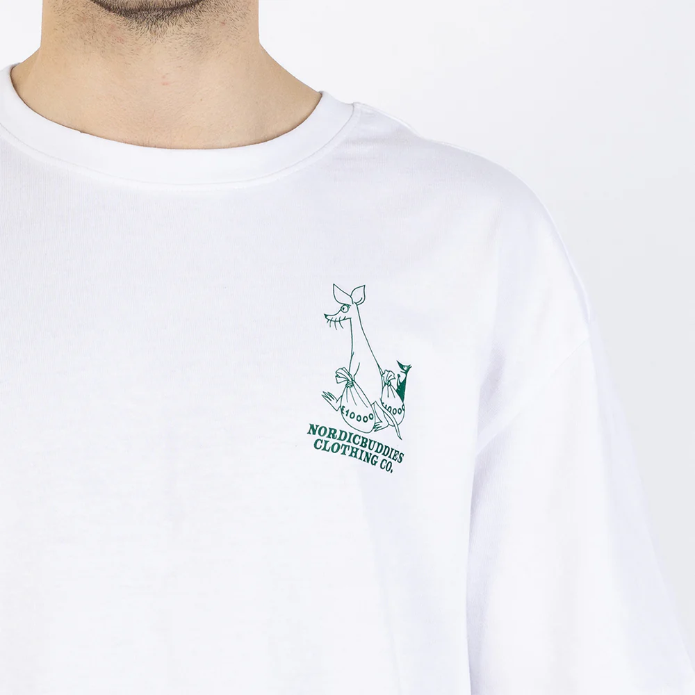 Sniff's Business T-shirt White - Image 6