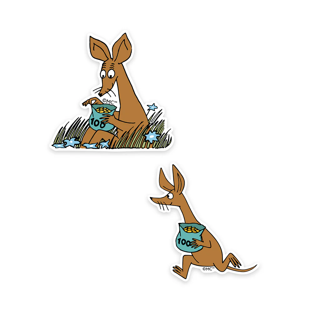 Sniff's Business XL Stickers 2-set