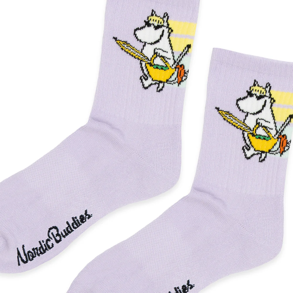 Snorkmaiden Active Crew Socks 36-42 Violet - Image 2