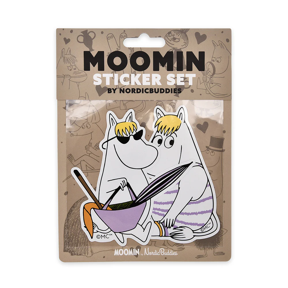 Snorkmaiden Beach XL Stickers 2-set - Image 2