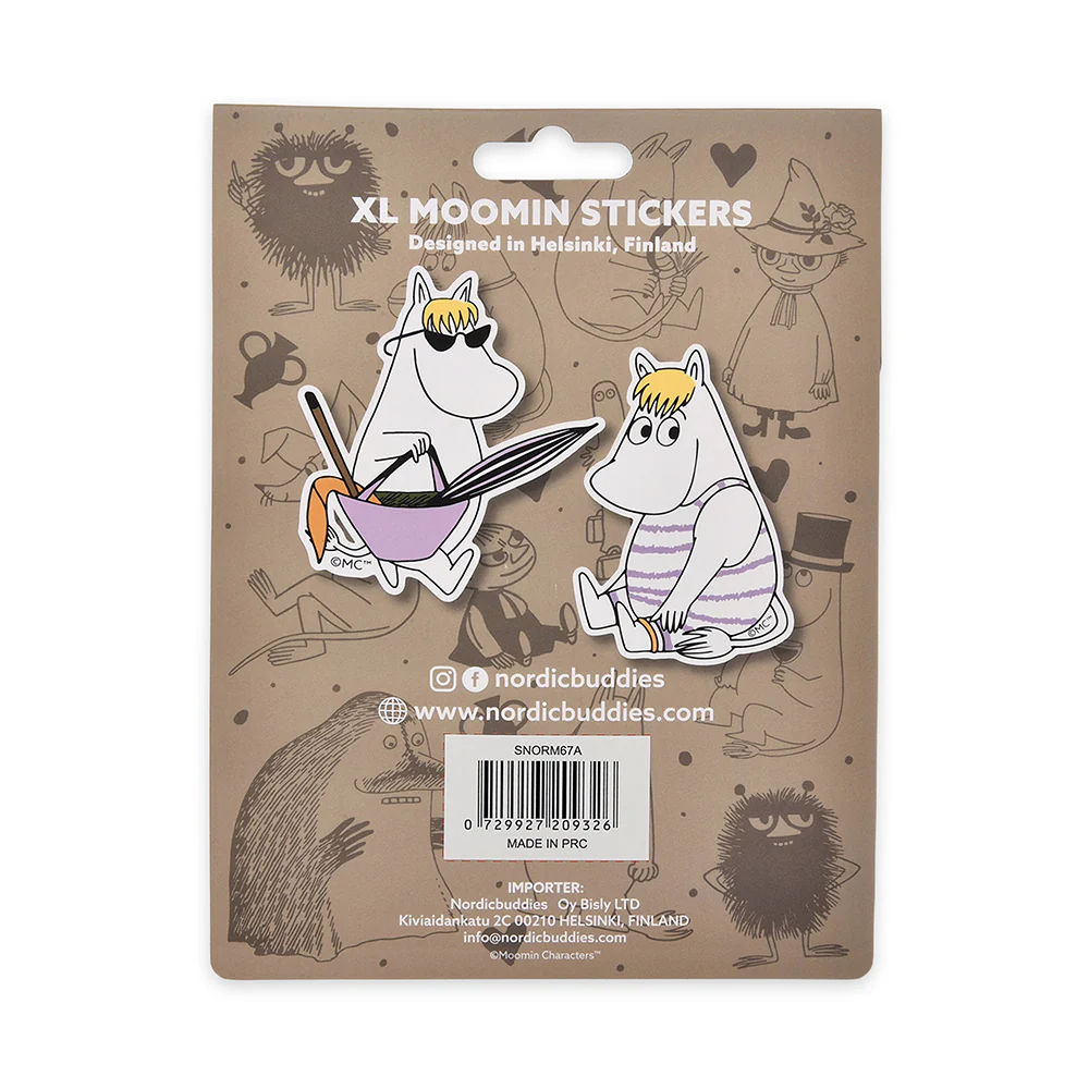 Snorkmaiden Beach XL Stickers 2-set - Image 3