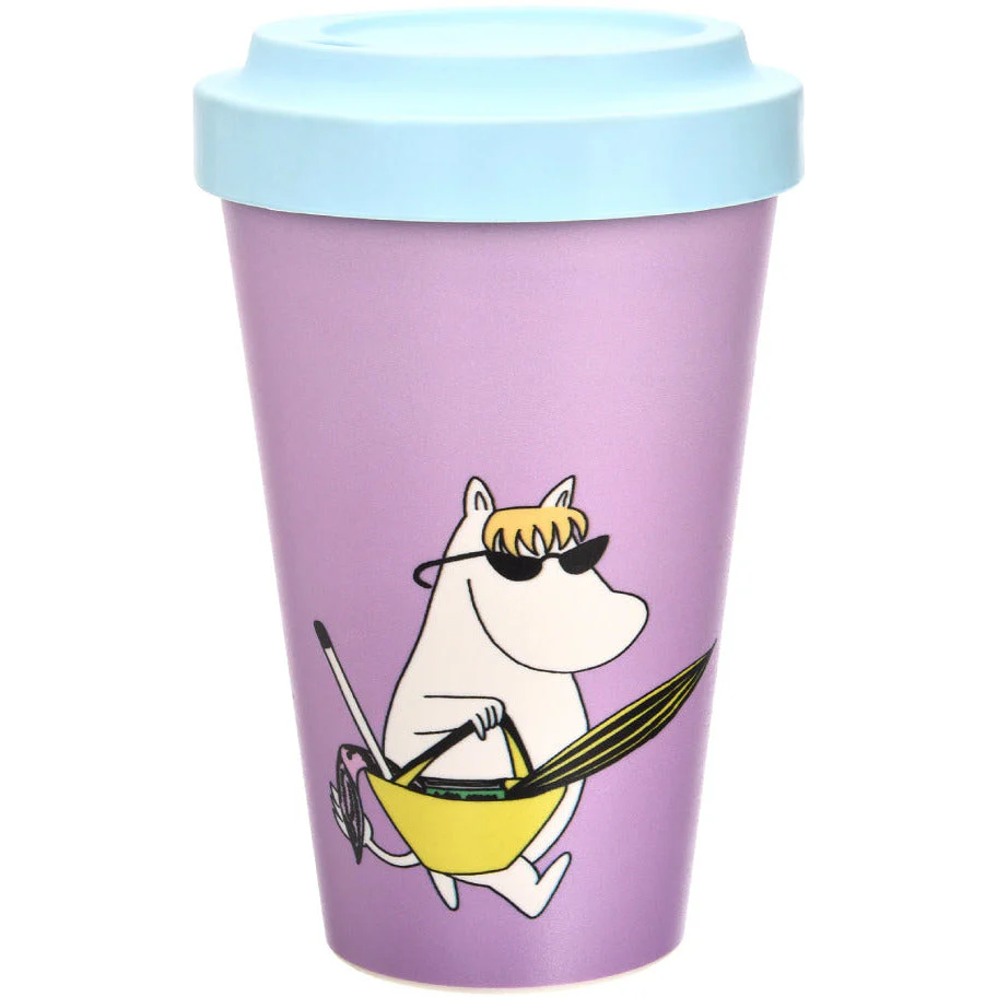 Snorkmaiden Beach Take-Away Mug Lilac - Image 3