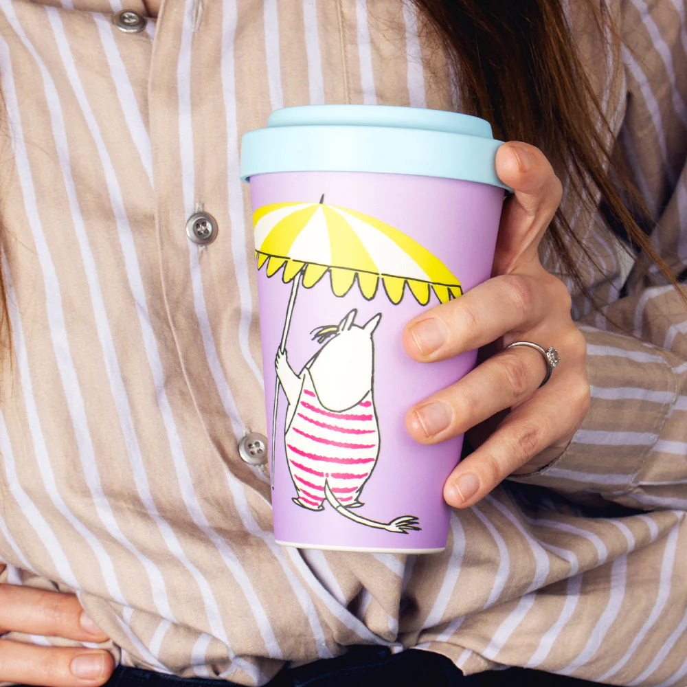 Snorkmaiden Beach Take-Away Mug Lilac - Image 5
