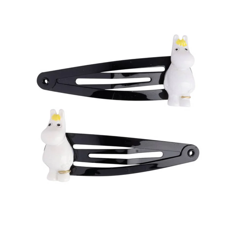 Snorkmaiden Hair Clips Black 2pcs