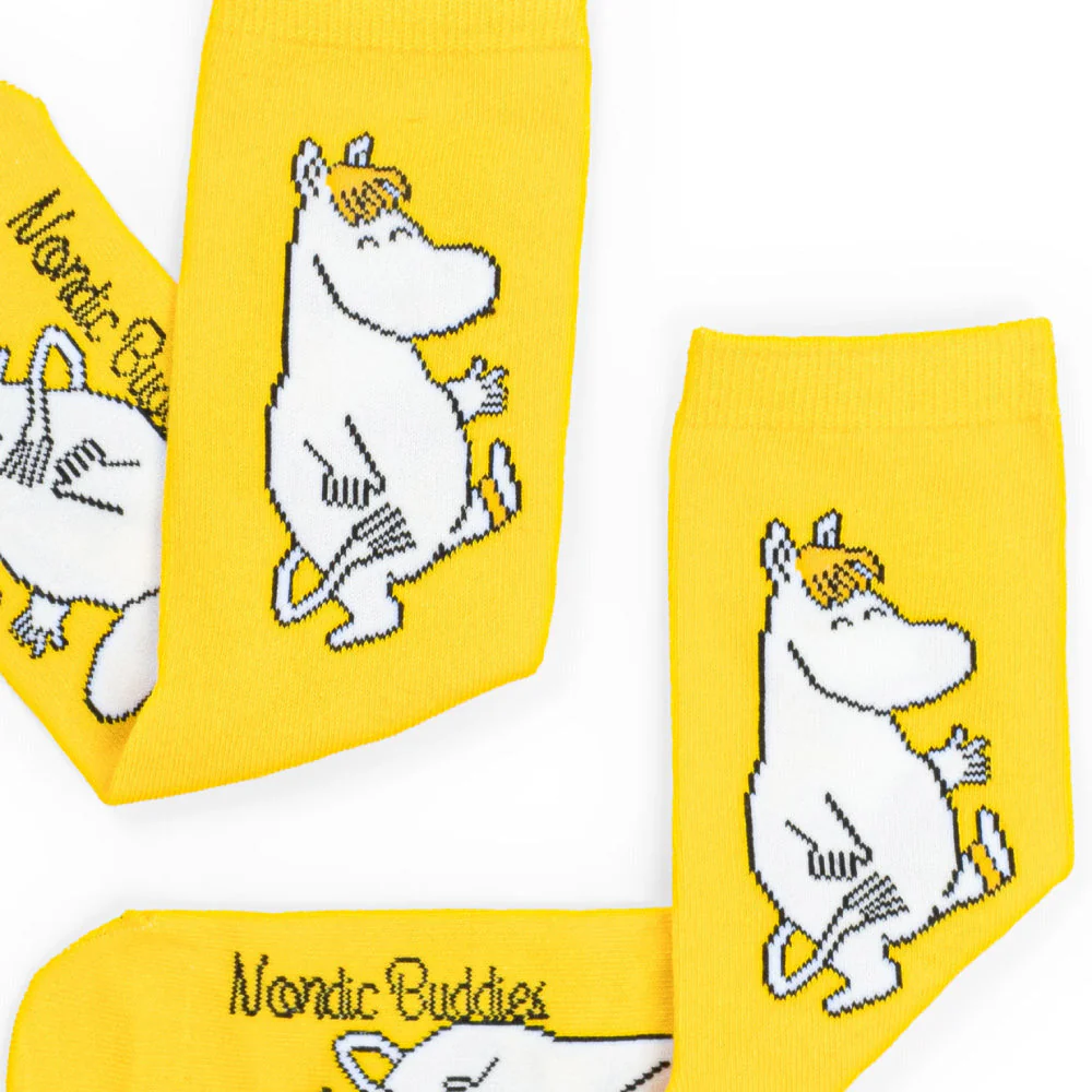 Snorkmaiden Happiness Socks 36-42 Yellow - Image 2