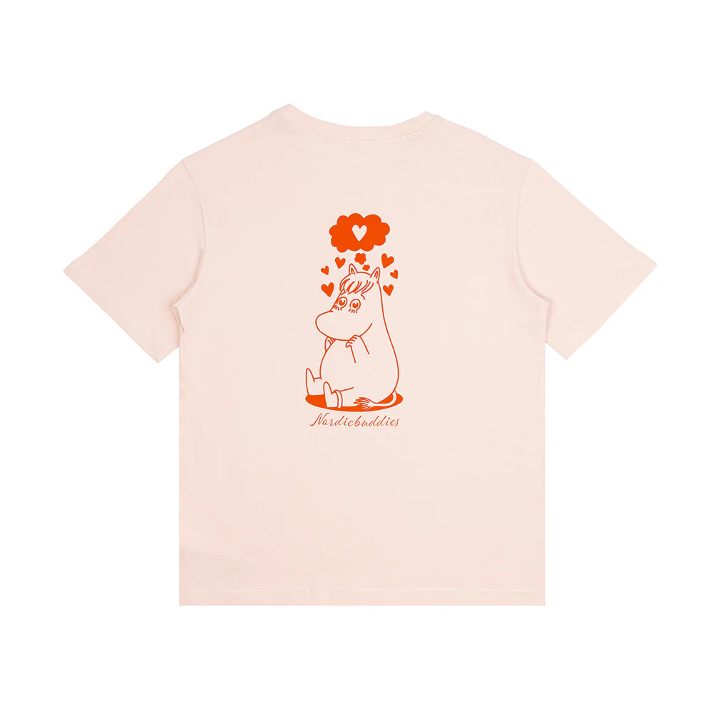 Snorkmaiden Love T-Shirt Pink - Image 3