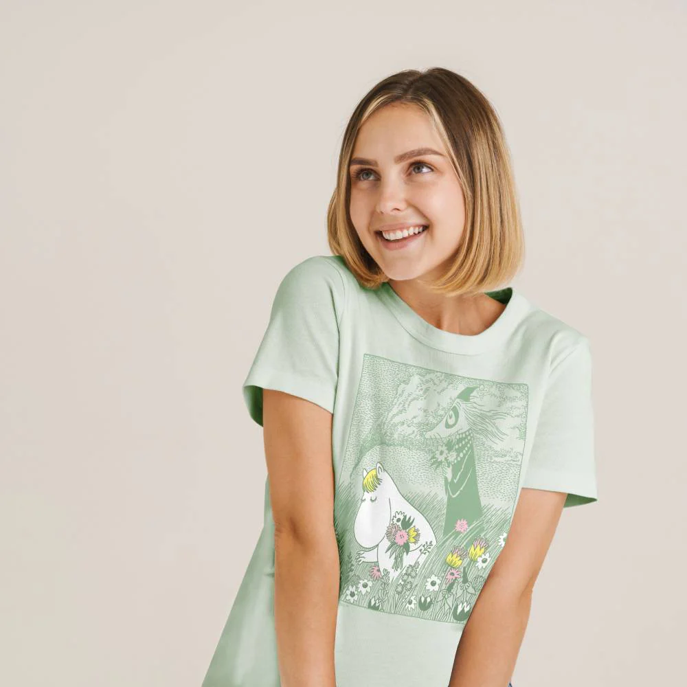 Snorkmaiden Meadow T-shirt Green