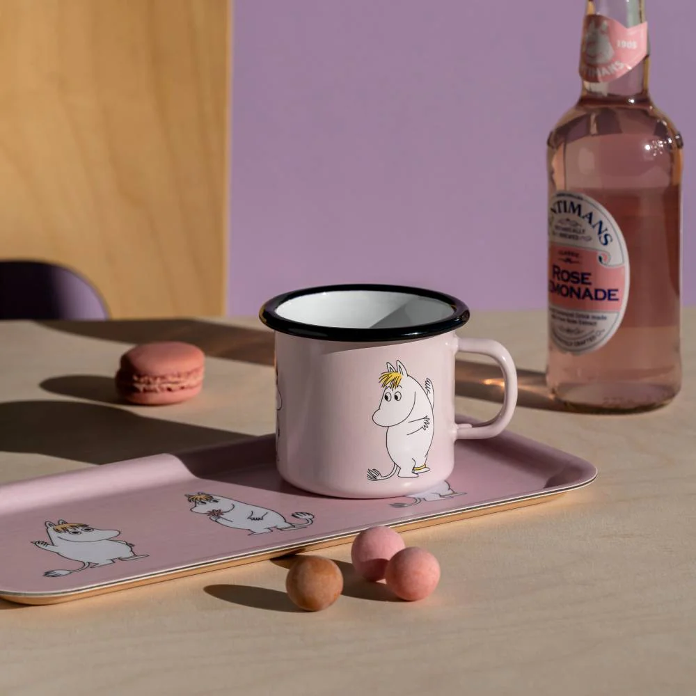 Snorkmaiden Retro Mug 2,5dl Pink - Image 4