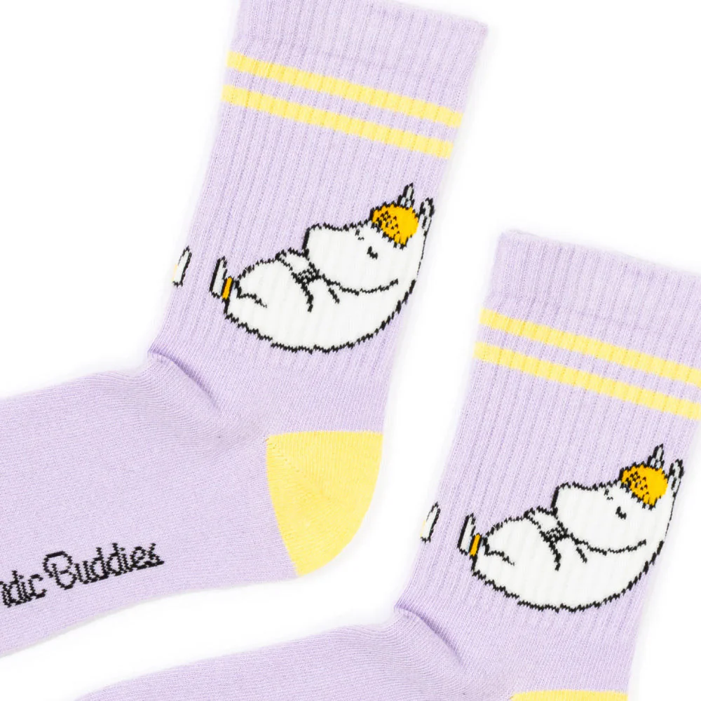 Snorkmaiden Retro Socks 36-42 Lilac - Image 2