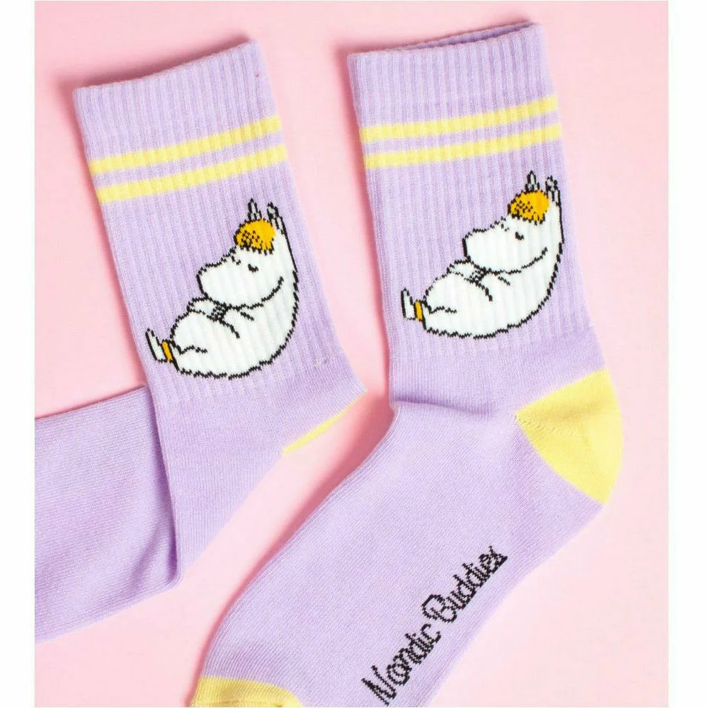 Snorkmaiden Retro Socks 36-42 Lilac - Image 3