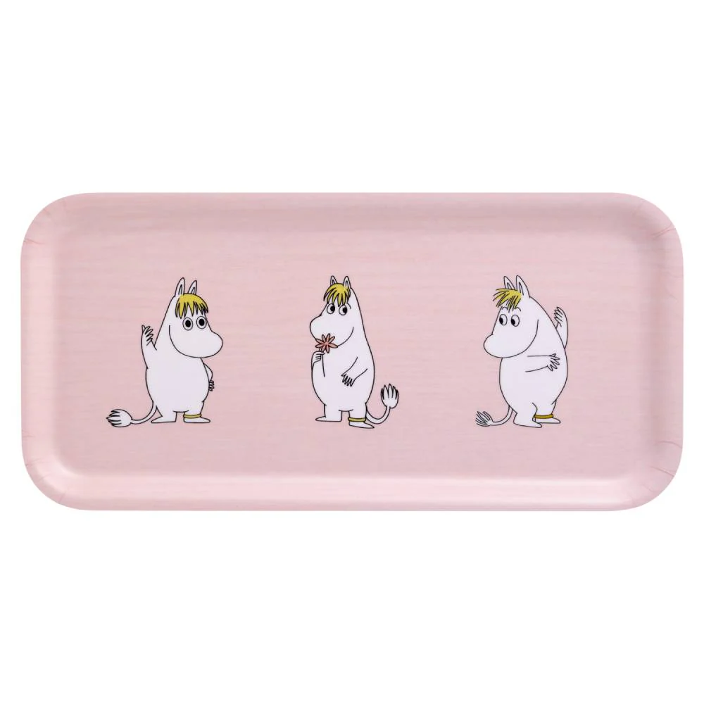 Snorkmaiden Retro Tray 27x13cm Pink - Image 2