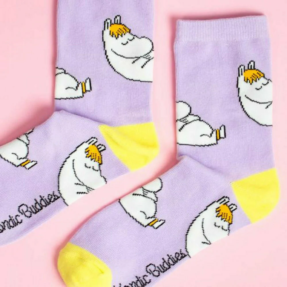 Snorkmaiden Dreaming Socks 36-42 Lilac - Image 4