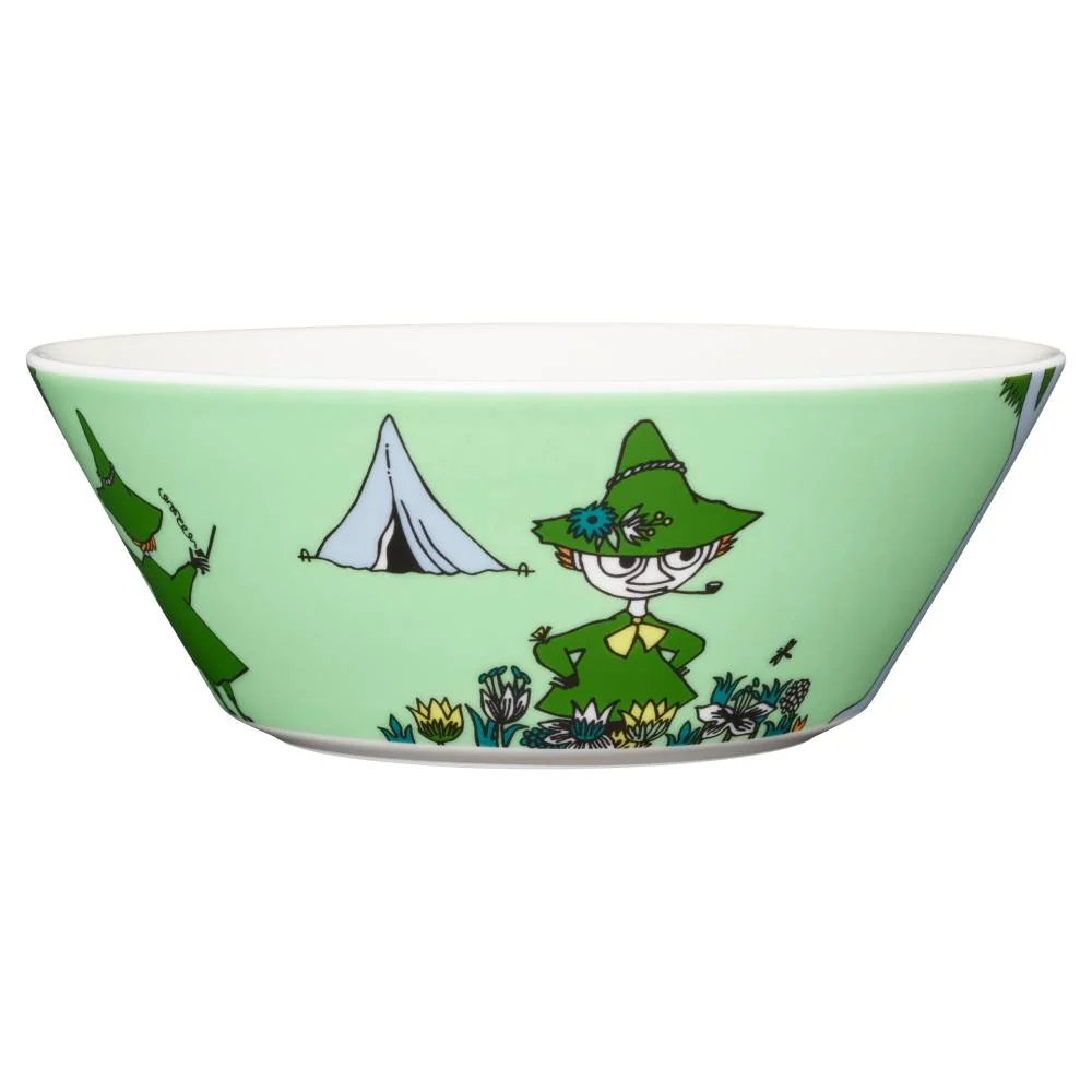 Snufkin Bowl 15cm Green