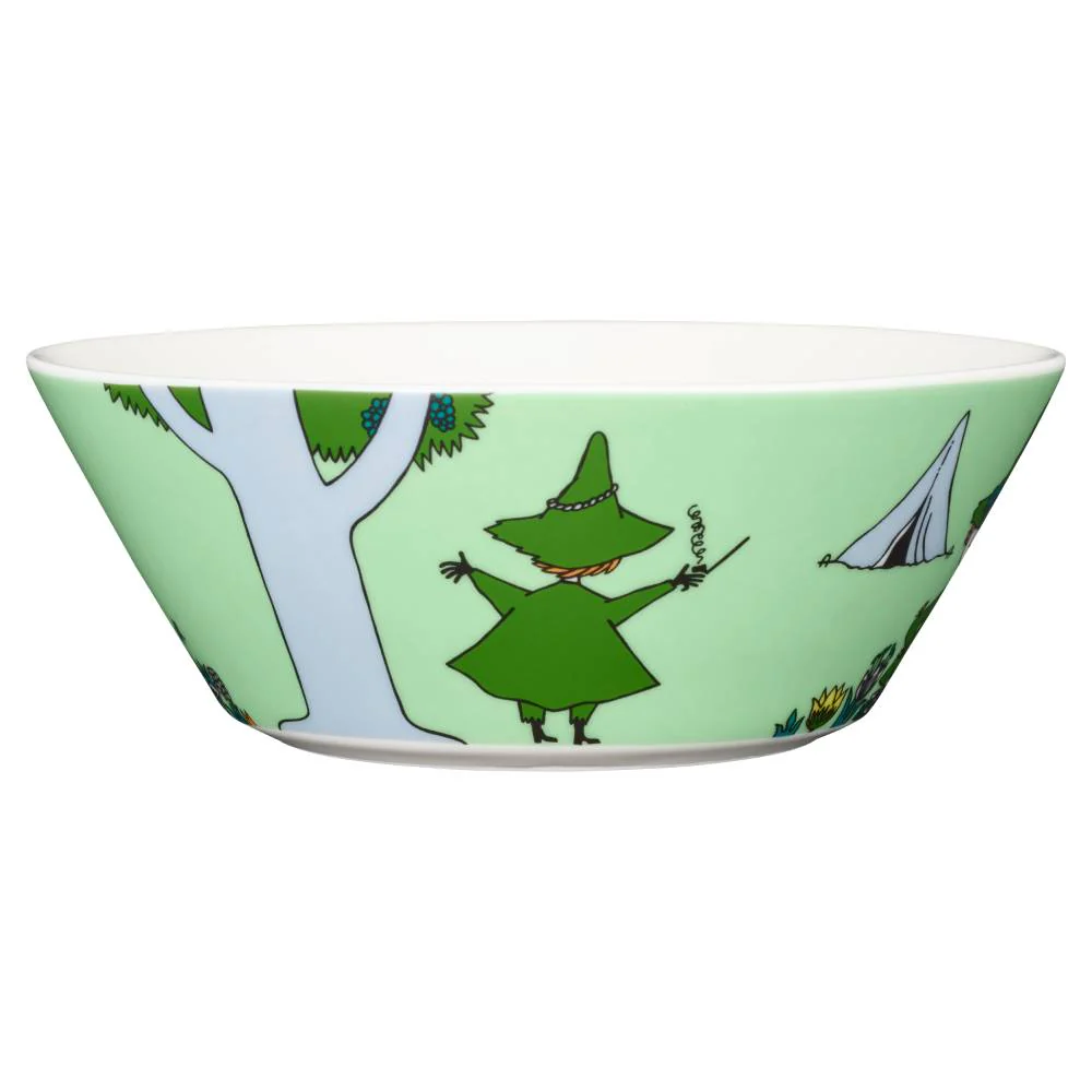 Snufkin Bowl 15cm Green - Image 2