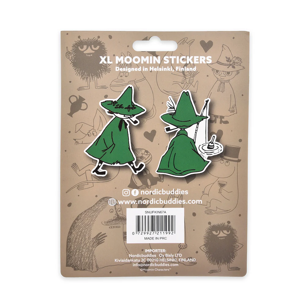 Snufkin Fishing XL Stickers 2-set - Image 2