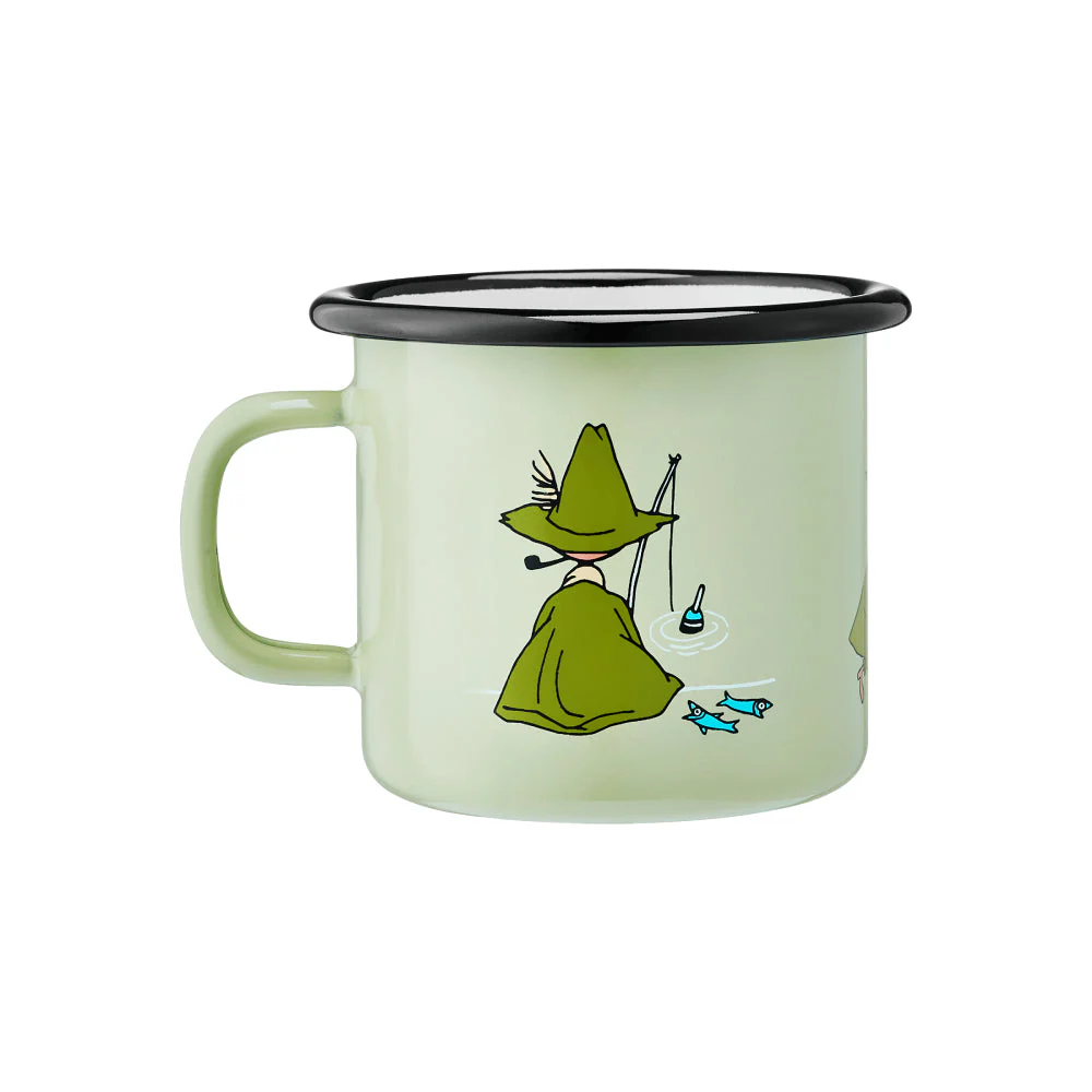 Snufkin Retro Mug & Tray Green Bundle - Image 3