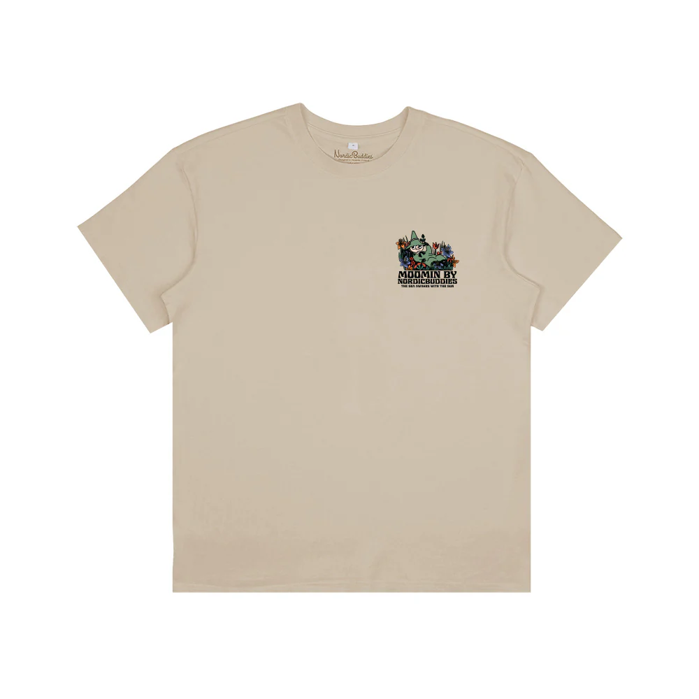 Snufkin Sleeping T-shirt Beige - Image 3