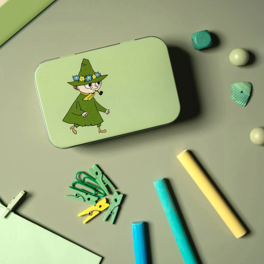 Snufkin Retro Box 10x6,5cm Green - Image 4