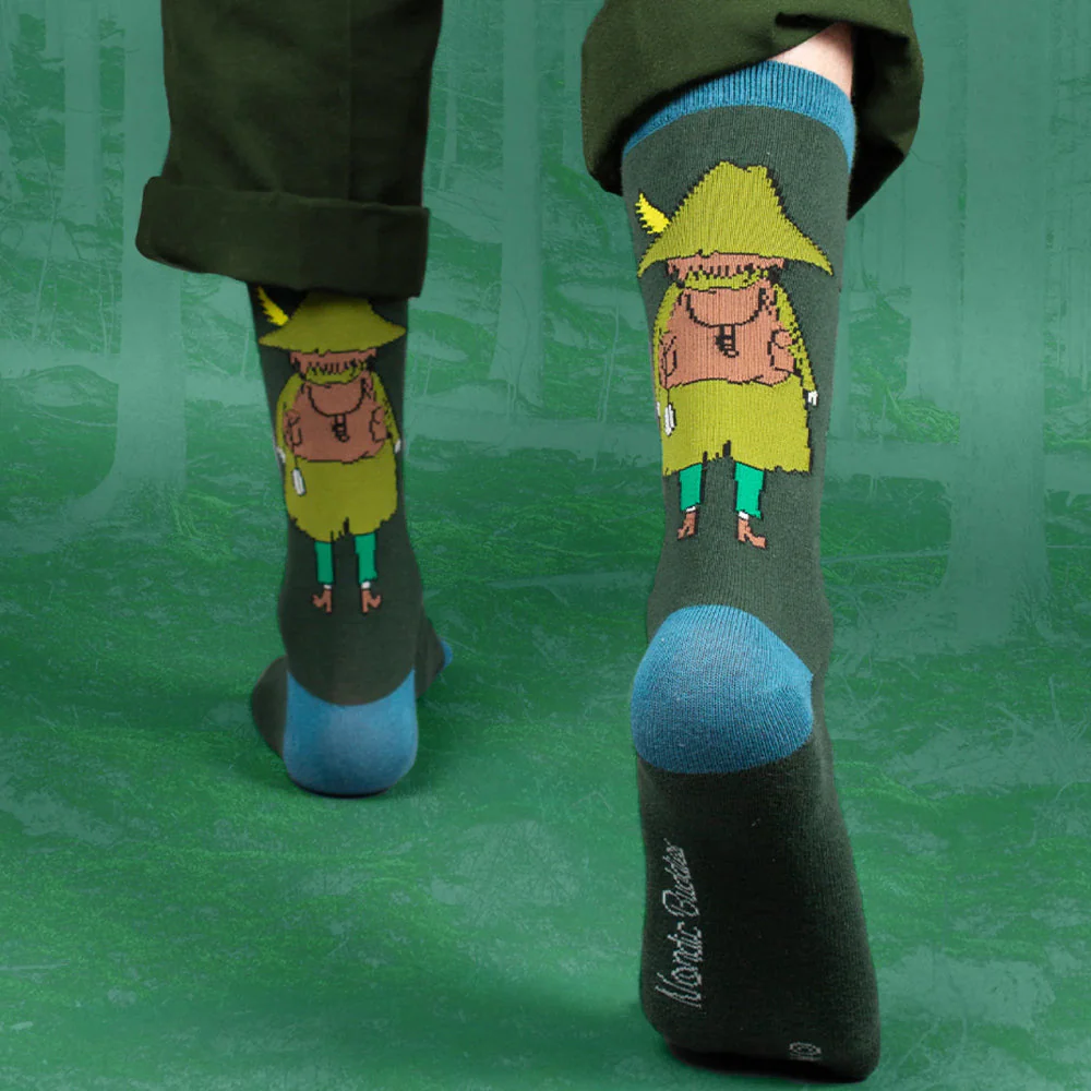 Snufkin Travelling Socks 40-45 Green