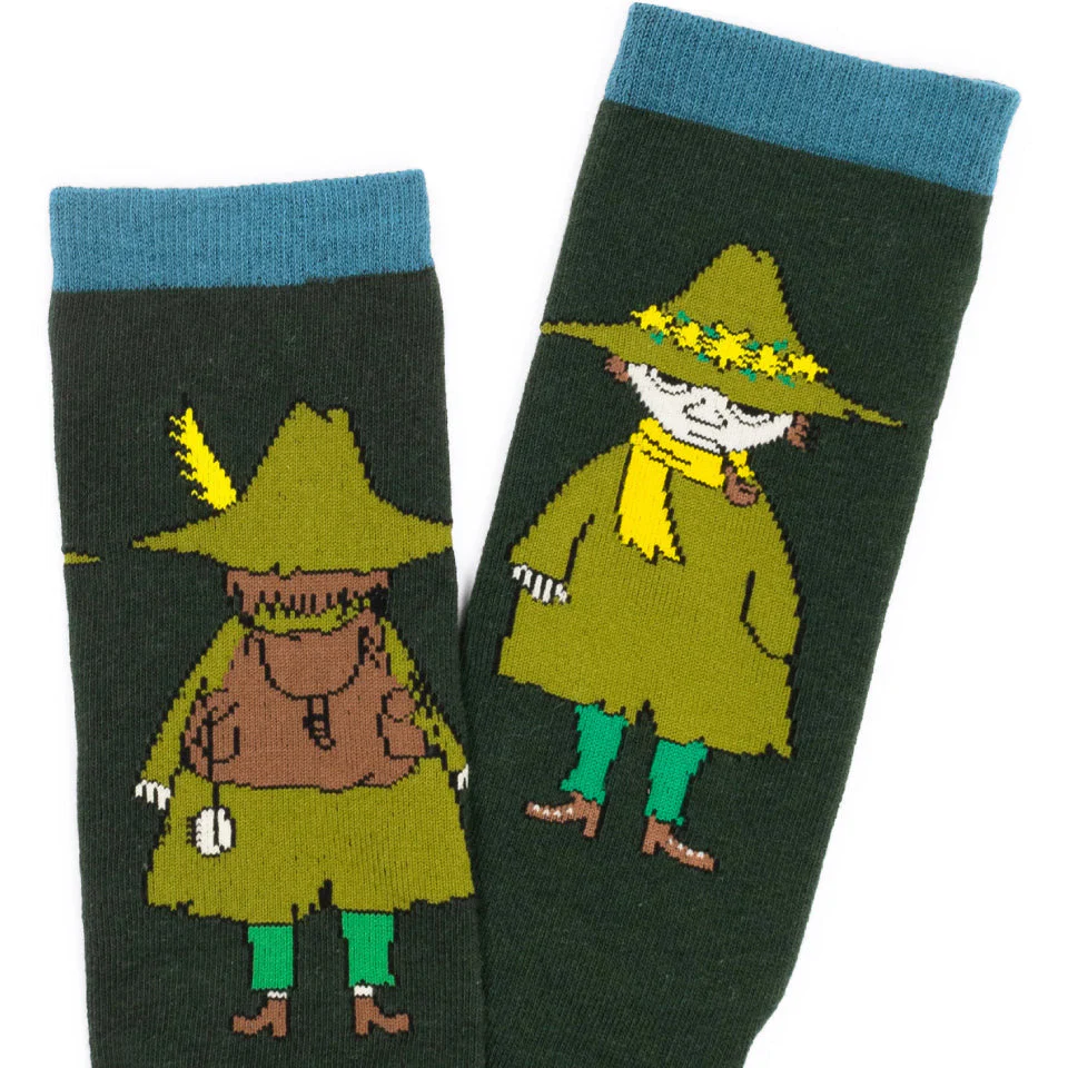 Snufkin Travelling Socks 40-45 Green - Image 3