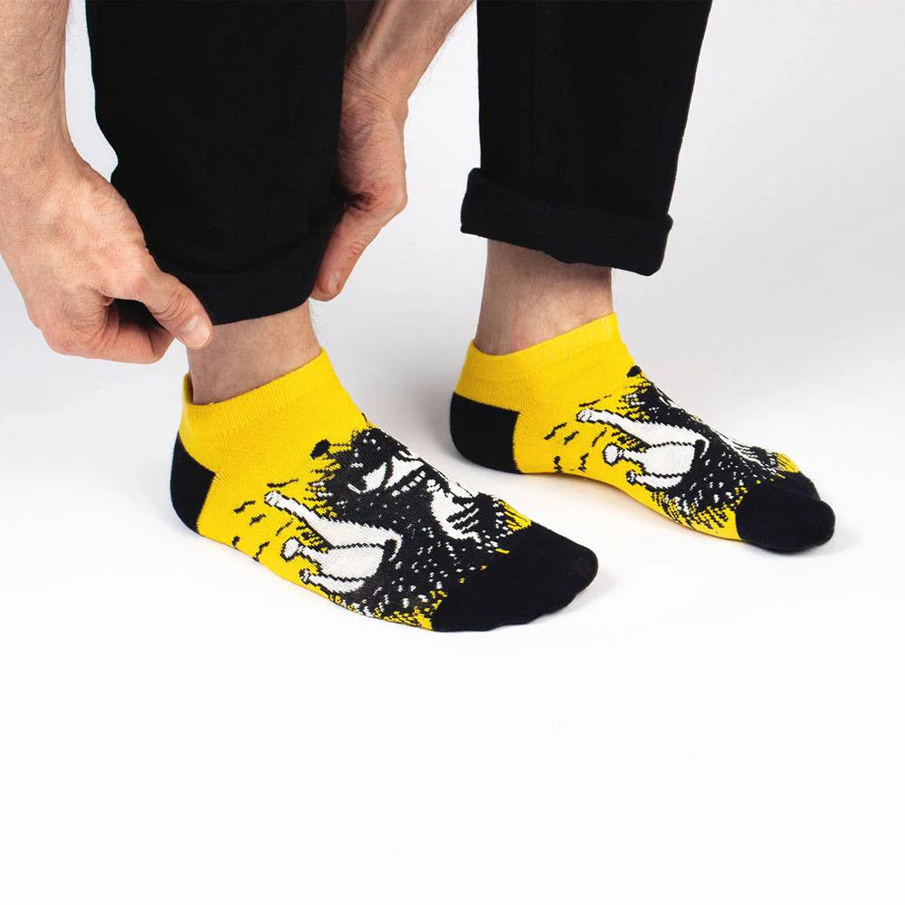 Stinky Ankle Socks Yellow 36-42 - Image 2