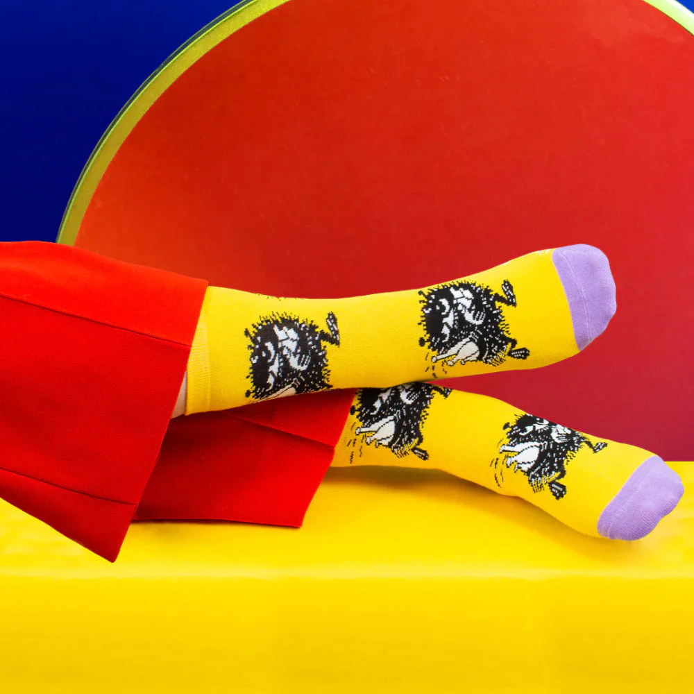 Stinky Getaway Socks 36-42 Yellow
