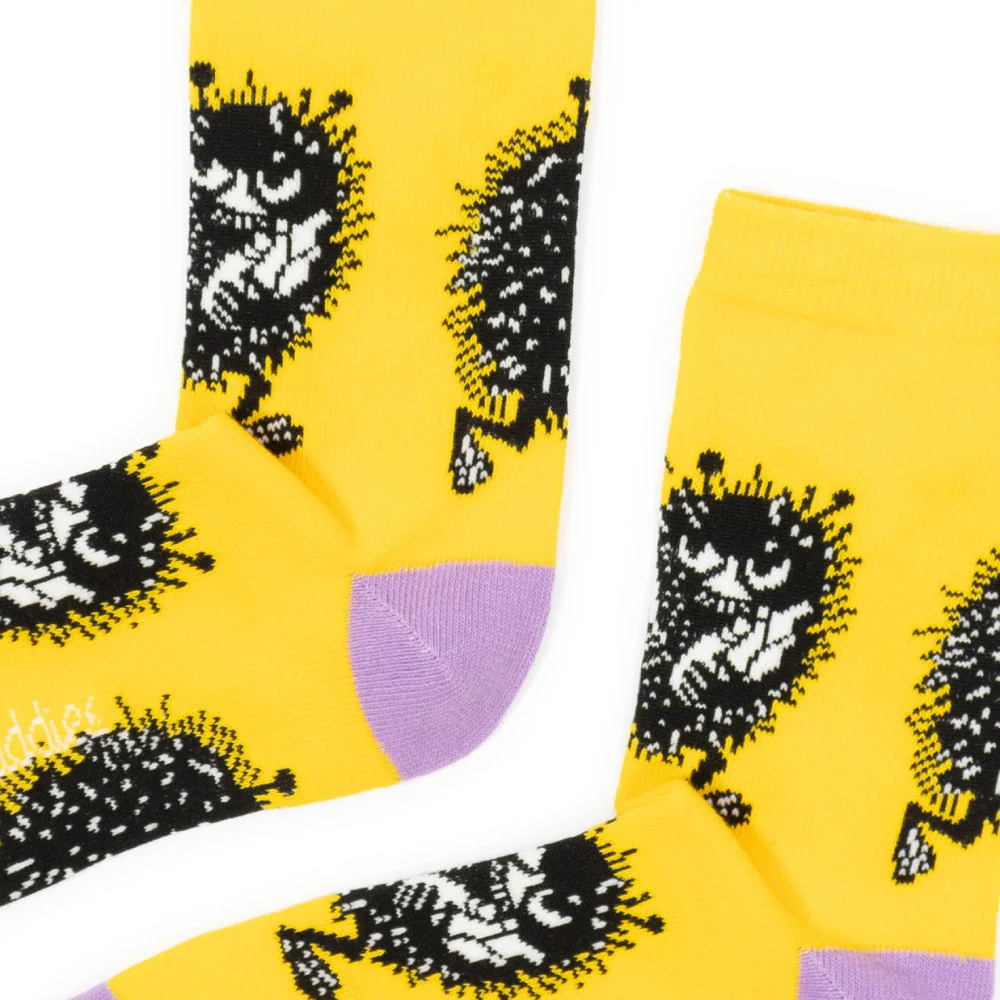 Stinky Getaway Socks 36-42 Yellow - Image 3
