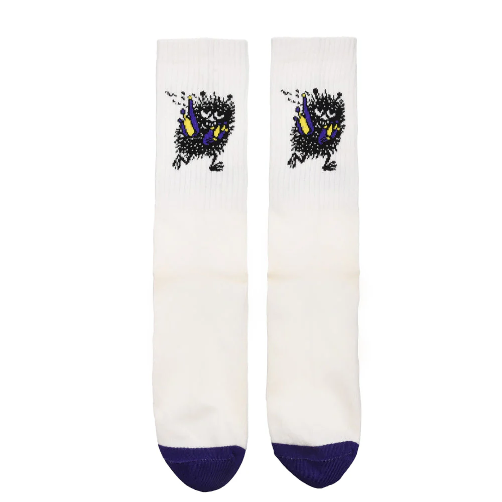 Stinky Retro Socks 40-45 White - Image 2