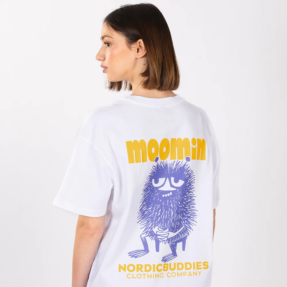 Stinky Sitting T-shirt White