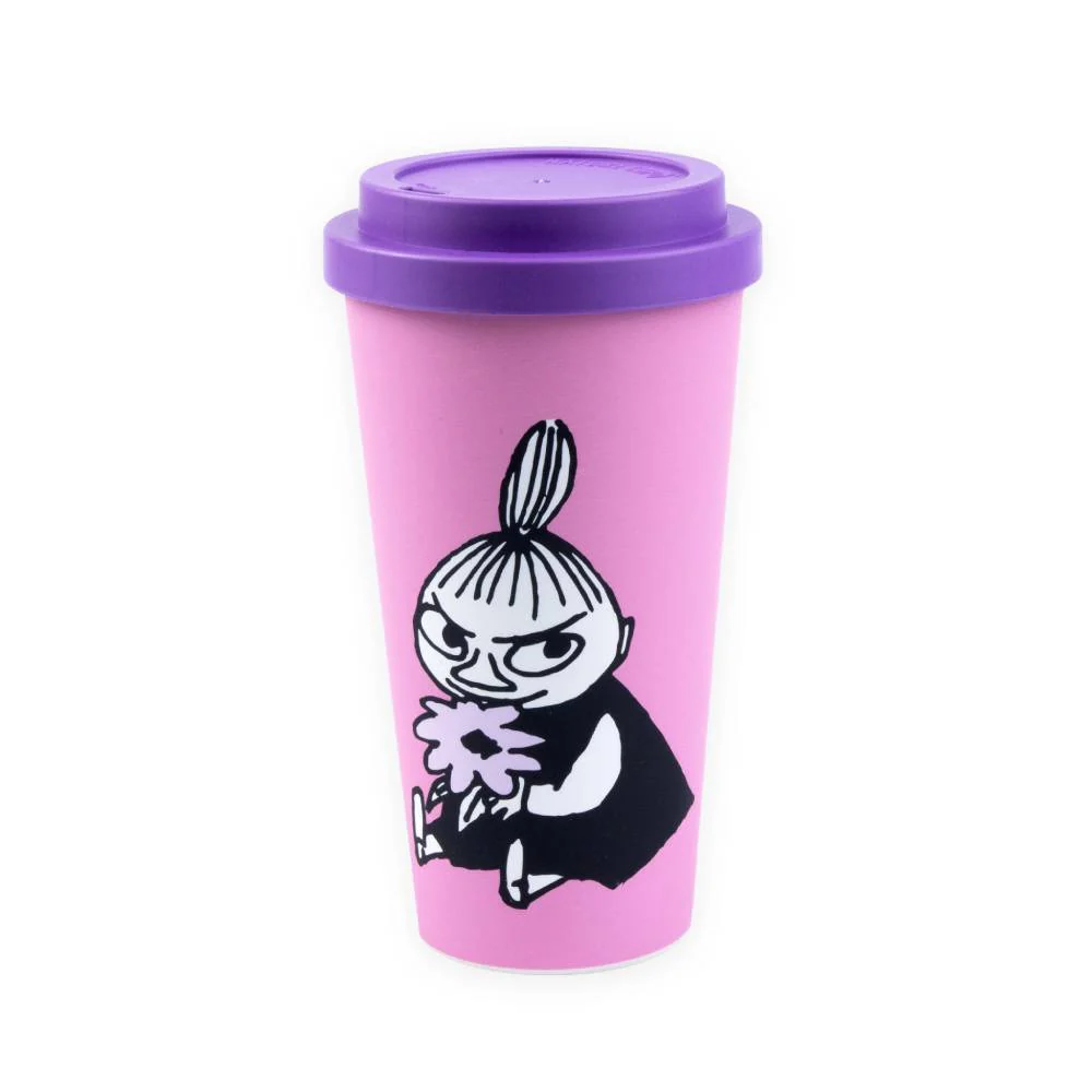 Little My Pranking Take-Away Mug Pink - Image 3