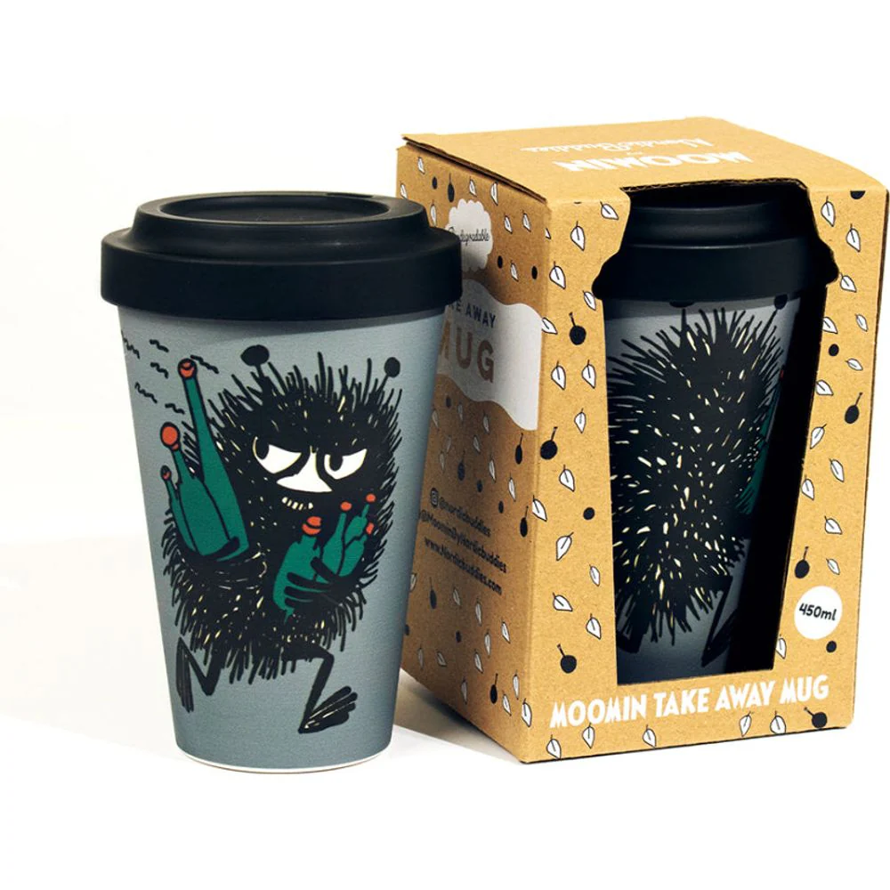 Stinky Take-Away Mug Grey - Image 2