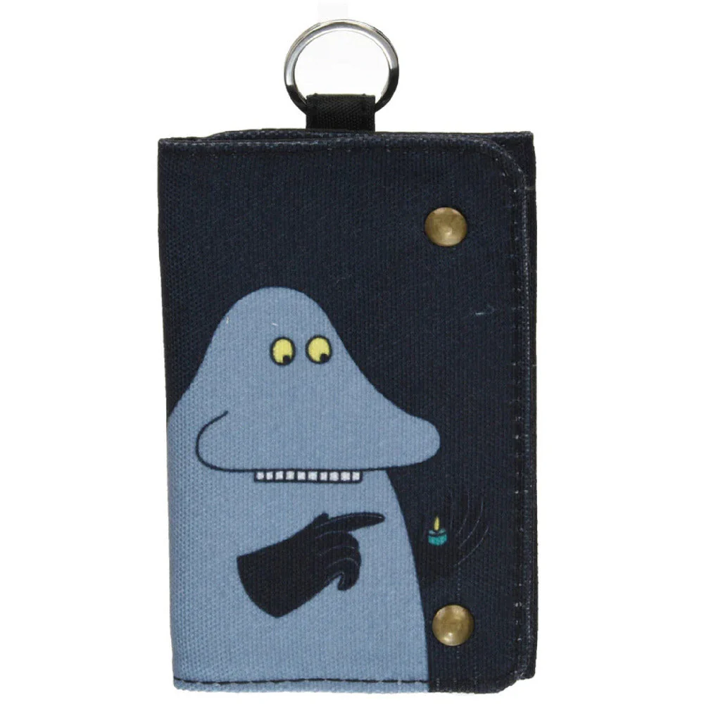 The Groke Canvas Wallet Black