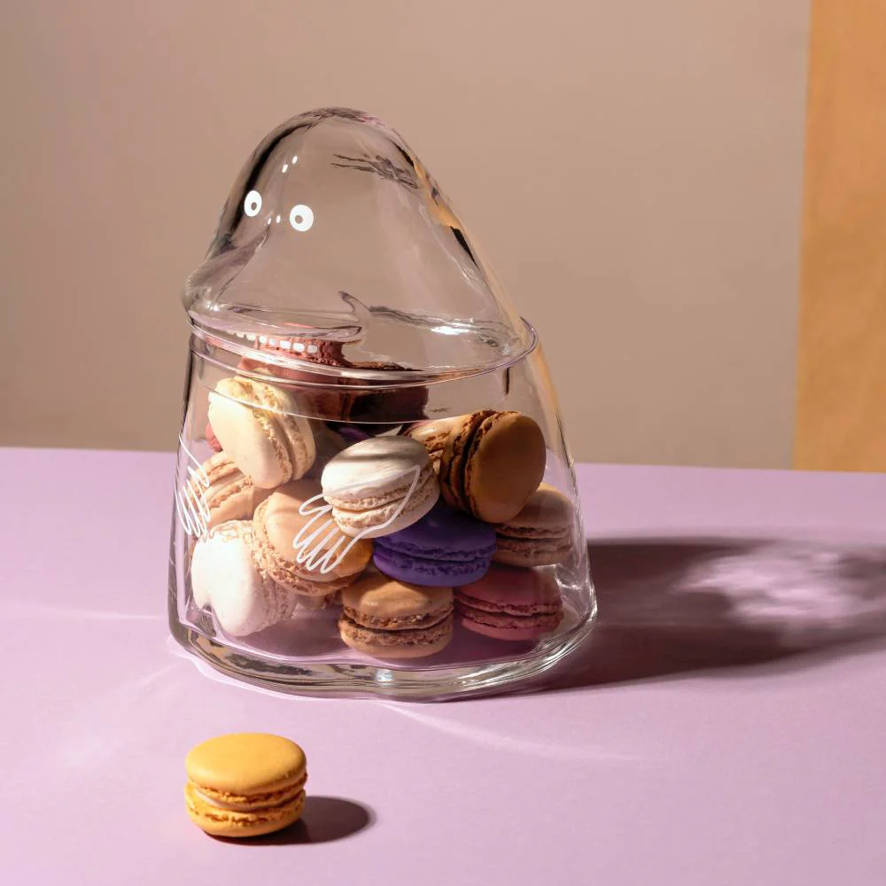 The Groke Shaped Glass Jar 19,5cm