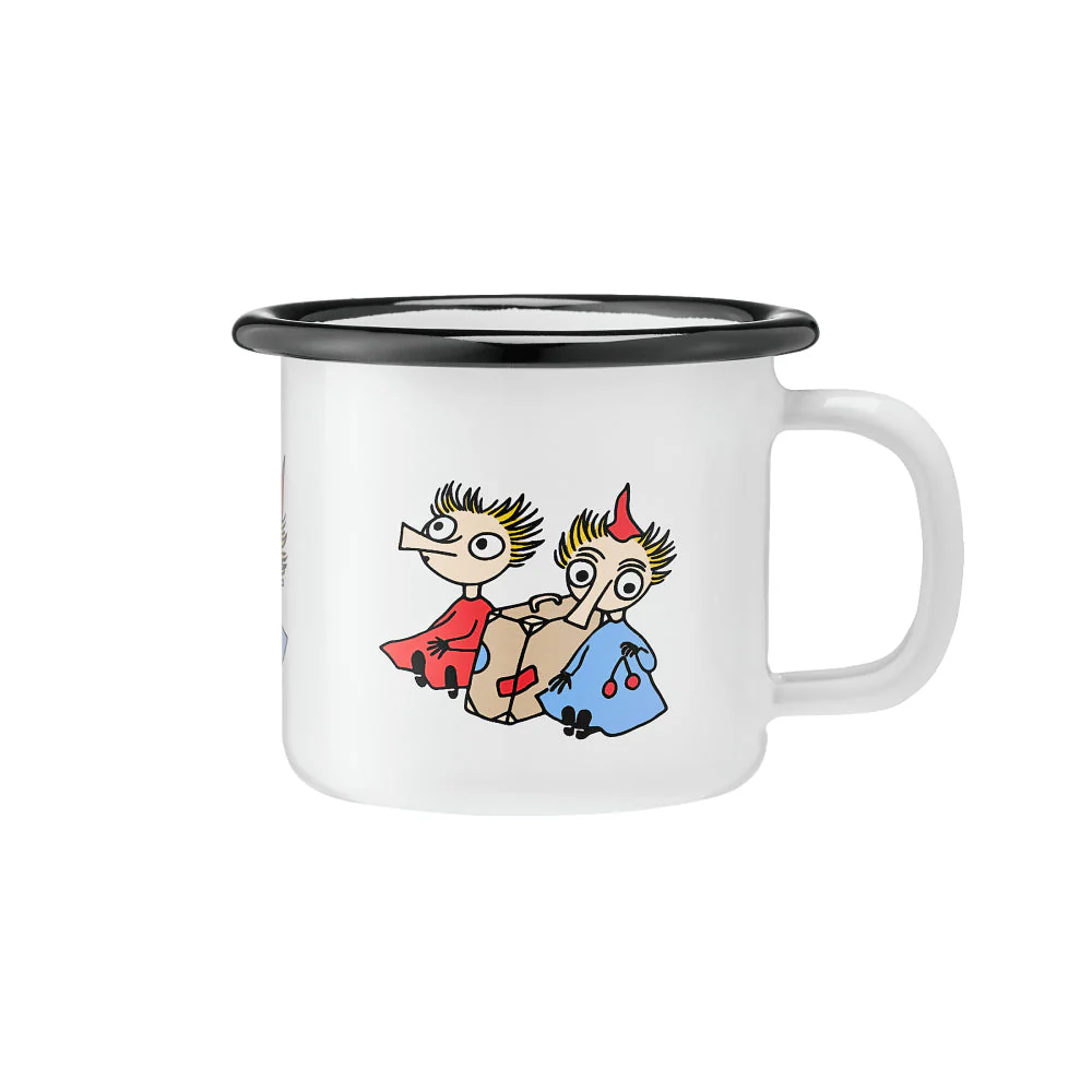 Thingumy & Bob Retro Mug 1,5dl White - Image 2